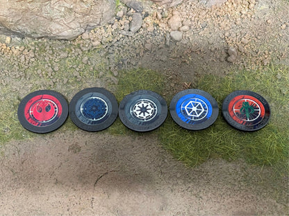 Star Wars Legion Order Tokens - Acrylic