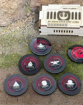 Star Wars Legion Order Tokens - Acrylic
