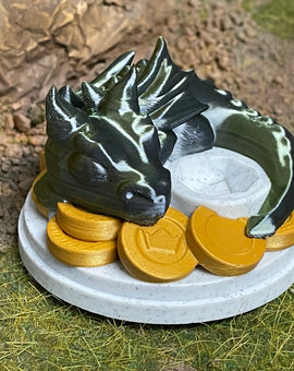 Multicolor Baby Dragon Dice Guardian