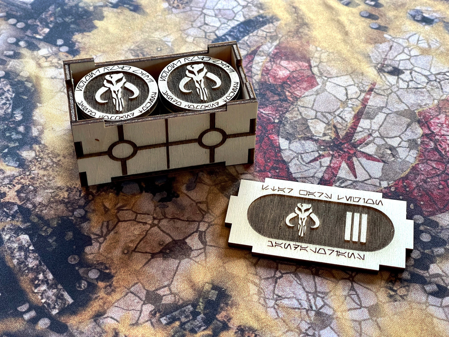 Star Wars Legion Order Tokens - Wooden